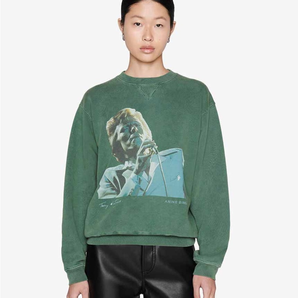 ANINE BING David Bowie Sweatshirt